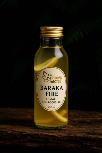 Baraka Fire – Aphrodisiac Herbal Infusion 250ml Bottle